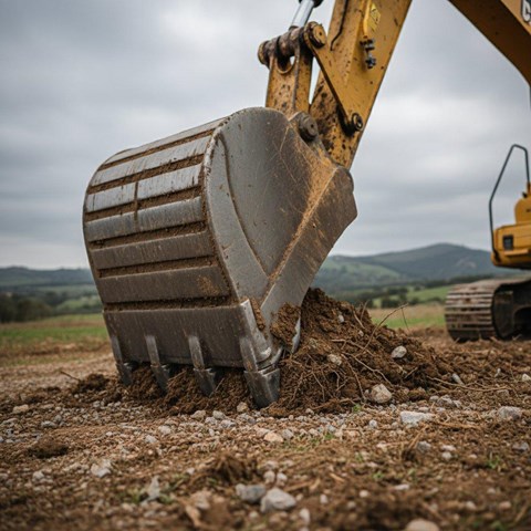 Excavación y movimiento de tierras para obra civil en Ourense - Imagen 1