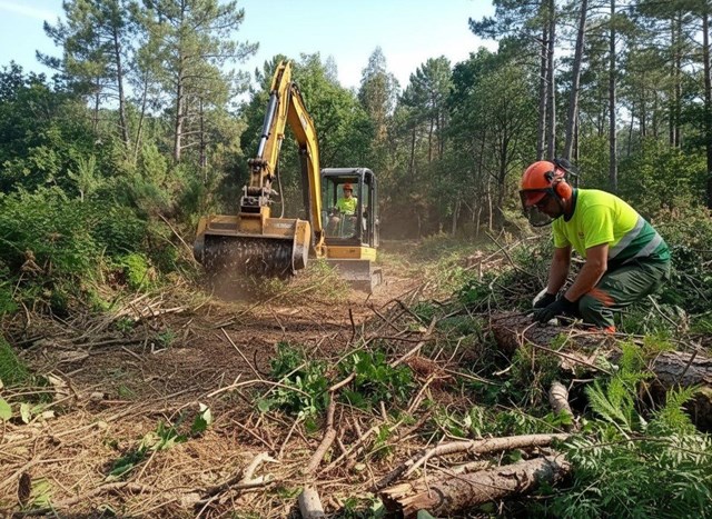 Preparación integral de terrenos forestales y fincas en Pontevedra - Imagen 1